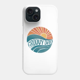 Sunset with groovy quote Phone Case