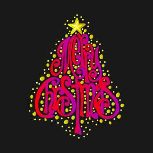 Merry Christmas Tree T-Shirt