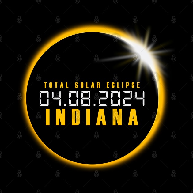 Indiana Solar Eclipse by Nasher Designs