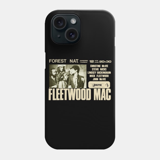 fleetwood mac Phone Case by sneaky geek studio