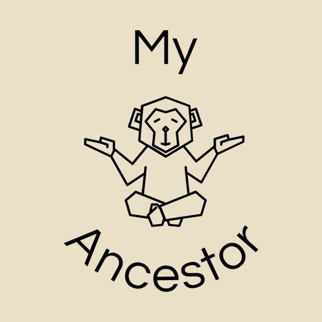 My Monkey Ancestor | A Humorous and relaxing Illustration of a Primate by MrDoze