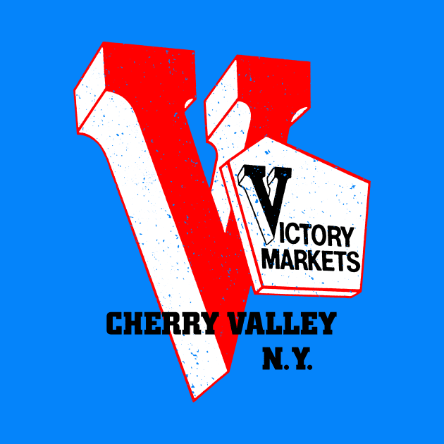 Victory Market Former Cherry Valley NY Grocery Store Logo by MatchbookGraphics