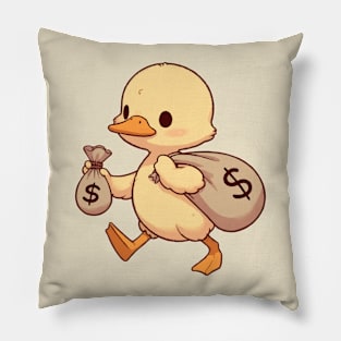 cute robber duck Pillow