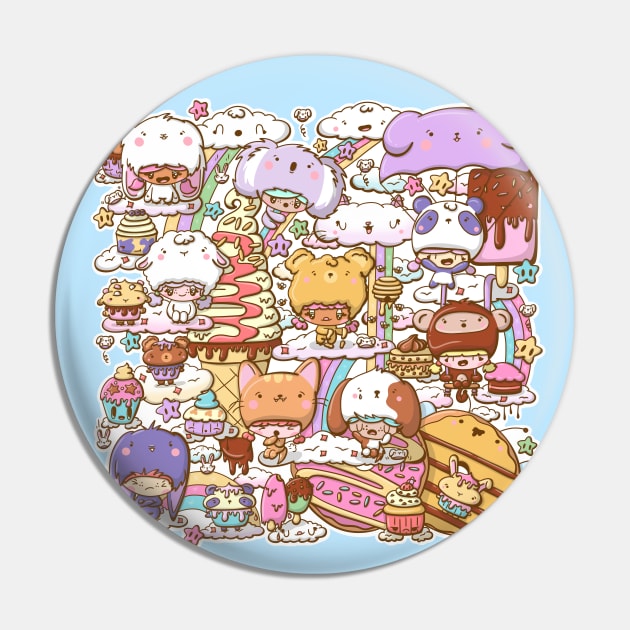 Cute animal kids and cupcake animals Pin by studiomogwai