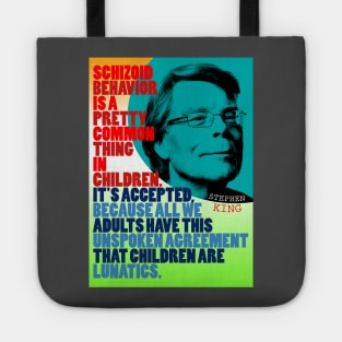 Stephen King Quote Tote