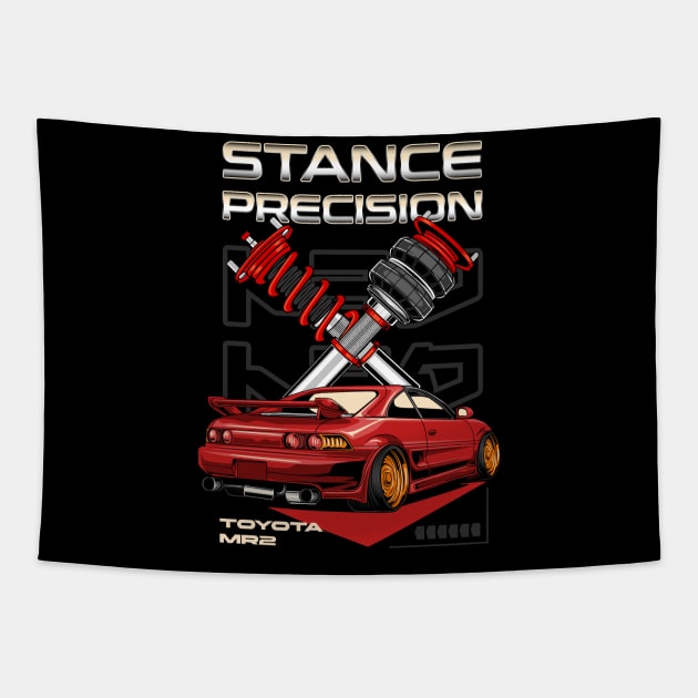 MR2 Stance Precision Tapestry by Harrisaputra