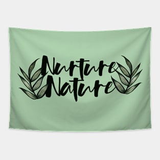 Nurture Nature Green Living Tapestry