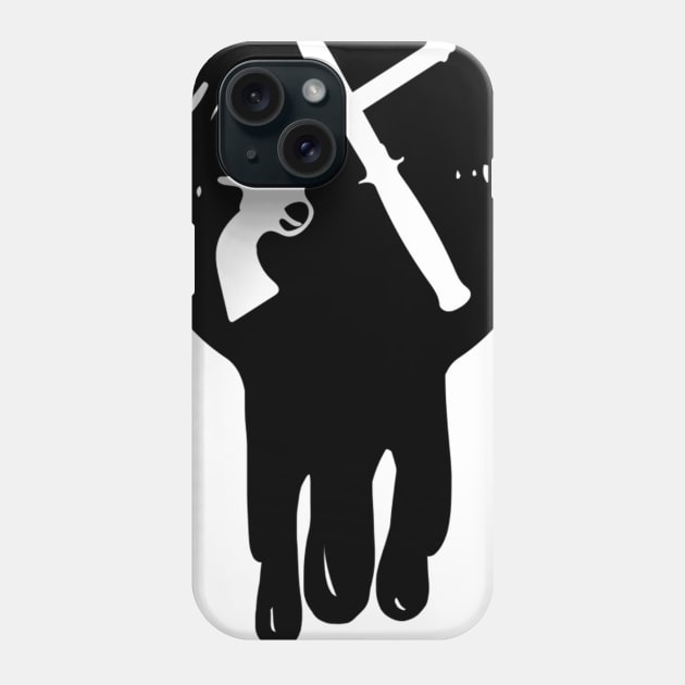 Pistol and Dagger Society Phone Case by meltdownnetwork