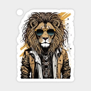 The Walking Lions Collection Magnet