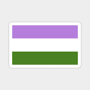 Genderqueer Pride Flag Magnet