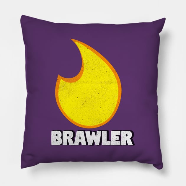 brawler Pillow by Amberstore