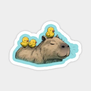 Chill Rodent and Friends Magnet