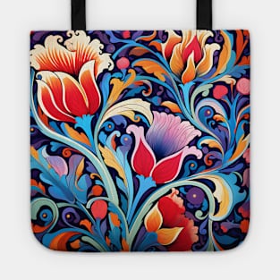 Ottoman Splendor Unveiled: Tiles, Ceramics, and Vibrant Artistry Tote