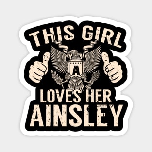 AINSLEY Magnet