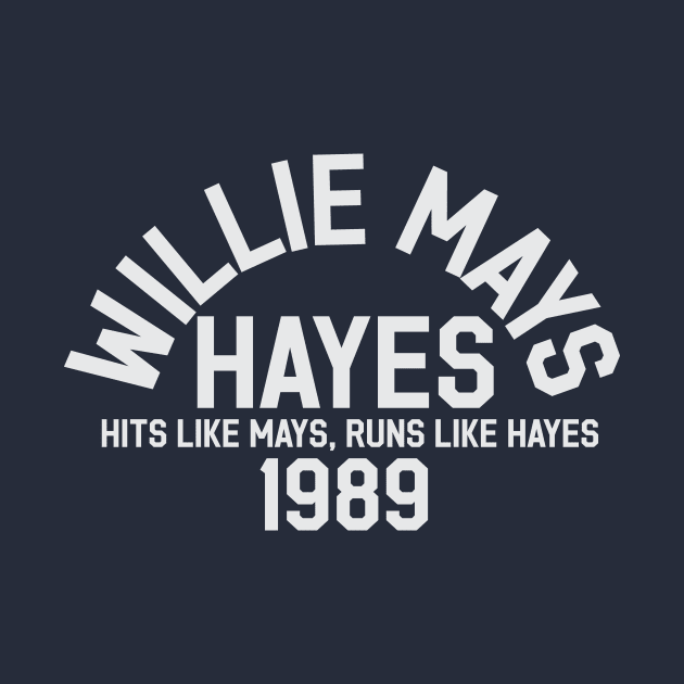 Willie Mays Hayes by HeyBeardMon