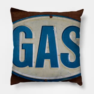 Vintage Gas Sign Pillow