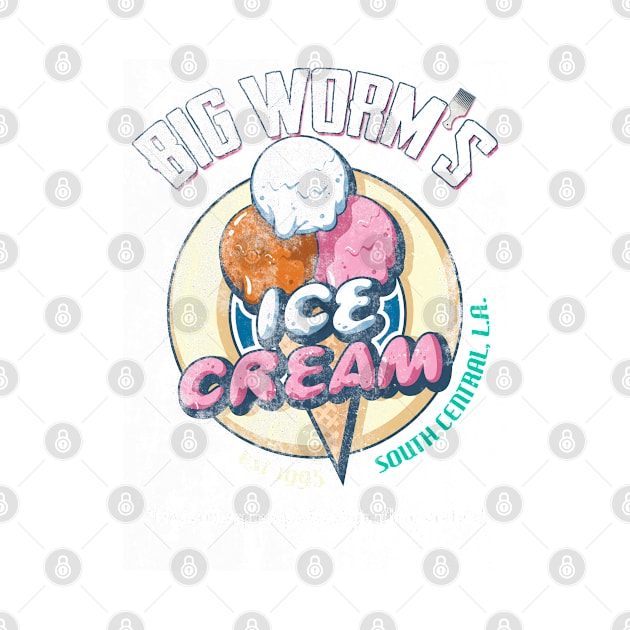 Big Worm's Ice Cream, distressed by MonkeyKing