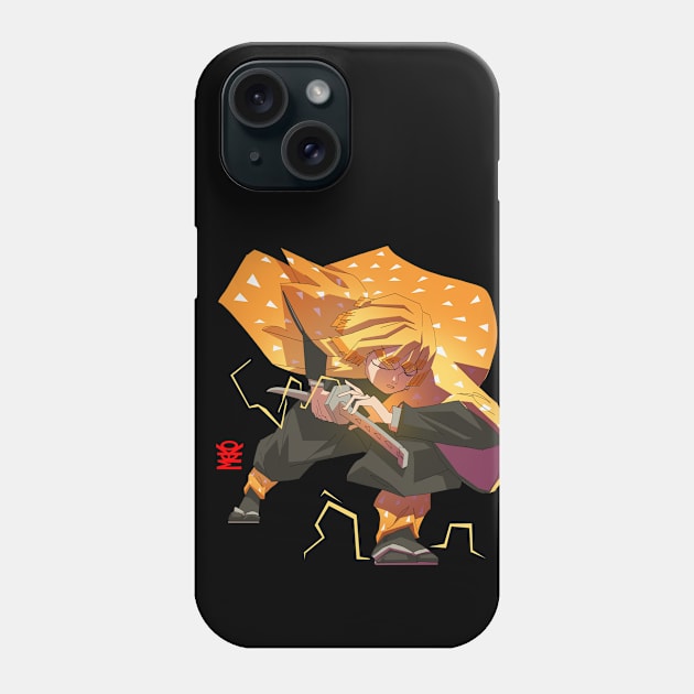 Zenitsu Phone Case by JesusArtwork