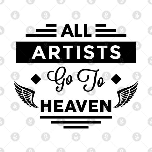 All Artists Go To Heaven by TheArtism