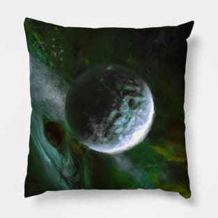 A Planet and Black Hole Pillow