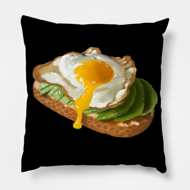 Breakfast time Pillow by kozinoart