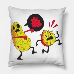 Zombie Peanut Pillow