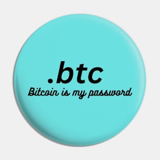 Bitcoin fan Pin
