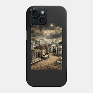 Cloudy Day at St. Louis Cemetery Phone Case