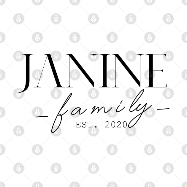 Janine Family EST. 2020, Surname, Janine by ProvidenciaryArtist