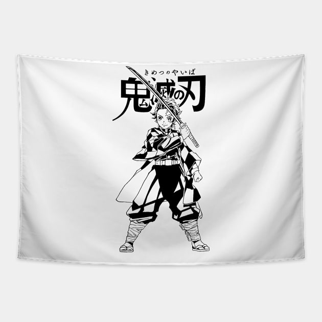 Demon slayer Tapestry by Vhitostore