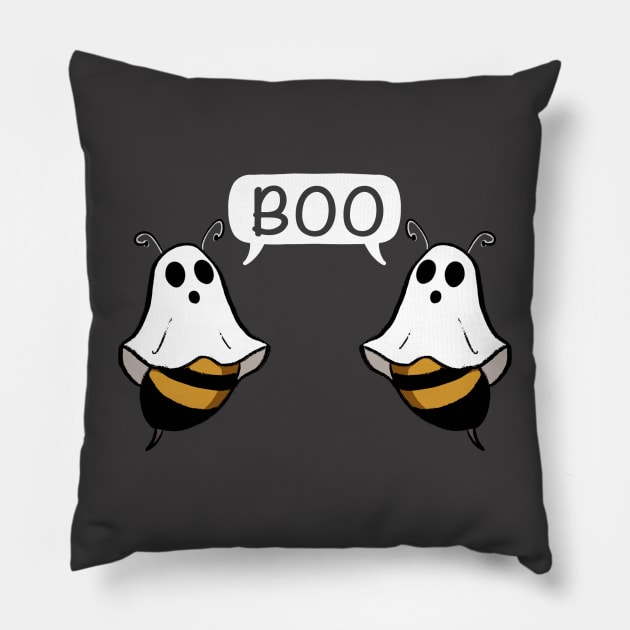 Boo Bees Pillow by 2SpookyCo