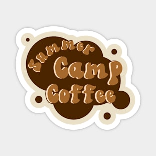 Summer Camp Coffee Magnet