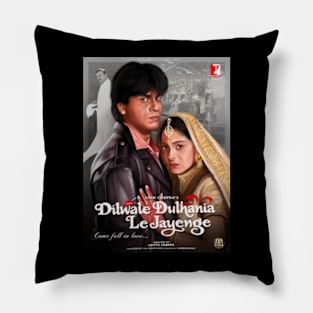 Shahrukh kajol t shirt Pillow