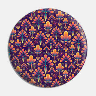 Flower Design Pin