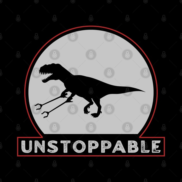 Unstoppable T Rex With Grabbers Long Arms by dentikanys