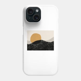 Gold Sun Going Phone Case