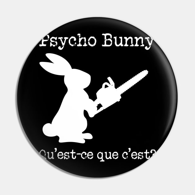 Psycho Bunny Pin by Daz Art & Designs