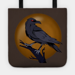 Stylized Raven Fall Tote