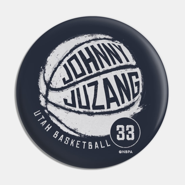 Johnny Juzang Utah Basketball Pin by TodosRigatSot