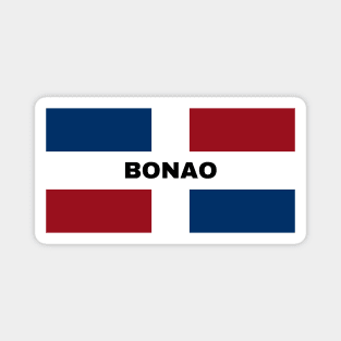 Bonao City in Dominican Republic Flag Magnet