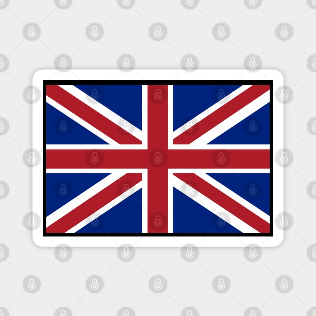 Simple Union Jack Magnet by Neon-Light