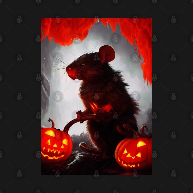 Rattus lives on Halloween by silentrob668