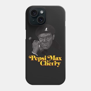 Max Cherry?! (Black + white version) Phone Case