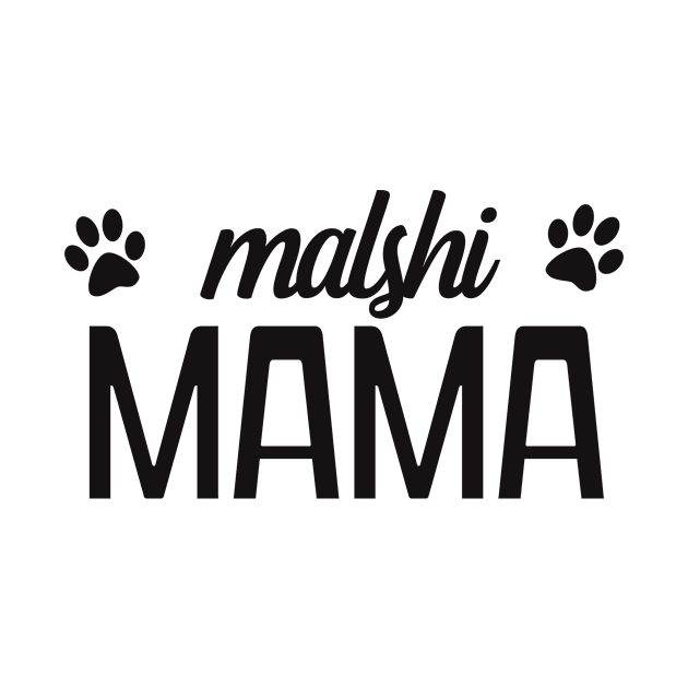 Mal Shi Mom Gifts for Mal Shi Dog Mother by TheOptimizedCreative