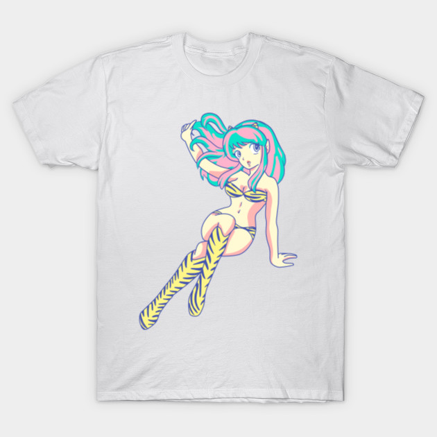 Lamu Kawaii Girl Urusei Yatsura Lamu T Shirt Teepublic