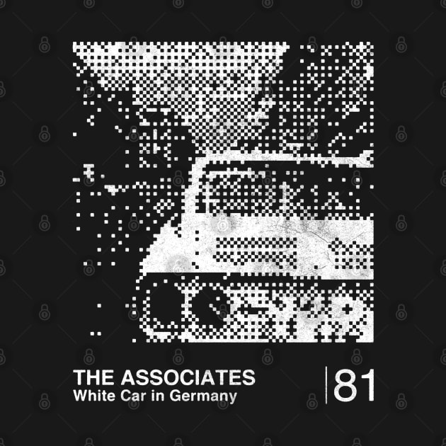 The Associates / Minimalist Graphic Design Fan Artwork by saudade