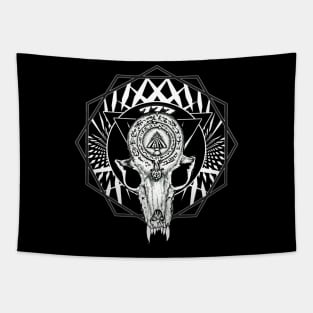 777 CHAOS MAGIC FOX TOTEM GEOMETRY Tapestry