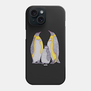 Penguin Family Phone Case