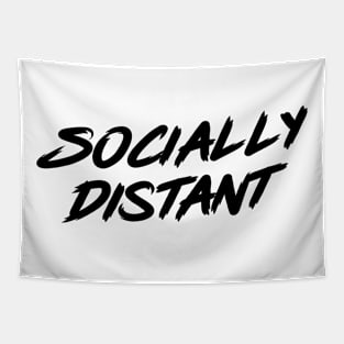 Socially Distant - Black Tapestry