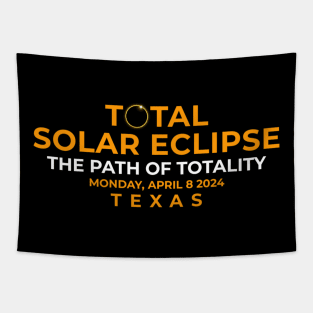 TEXAS Total Solar Eclipse 2024 American Totality April 8 Tapestry